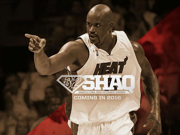 Miami Heat irá aposentar camisa 32 de Shaquille O'Neal - Gazeta