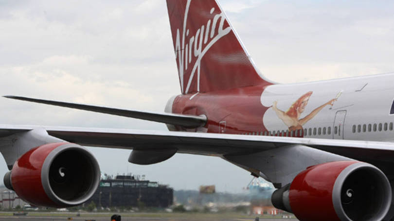 Avião da Virgin Atlantic: um dos pilotos tinha "um problema médico após um incidente com um laser (ocorrido) depois da decolagem"