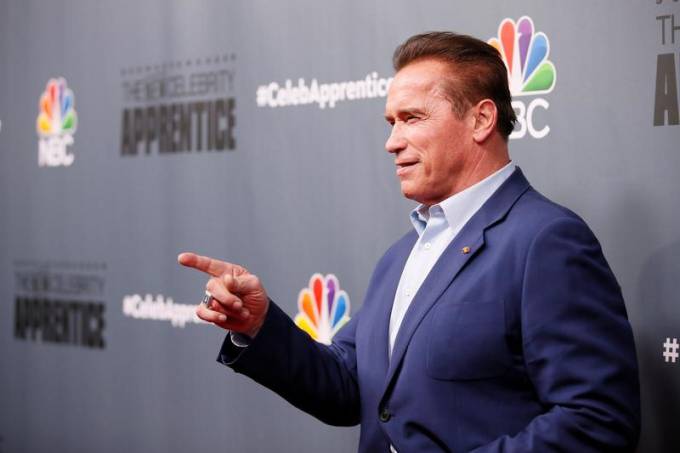 Trump tem zombado de Schwarzenegger e da queda de 43% na audiência entre o público de 18 a 49 anos na estreia do programa em janeiro