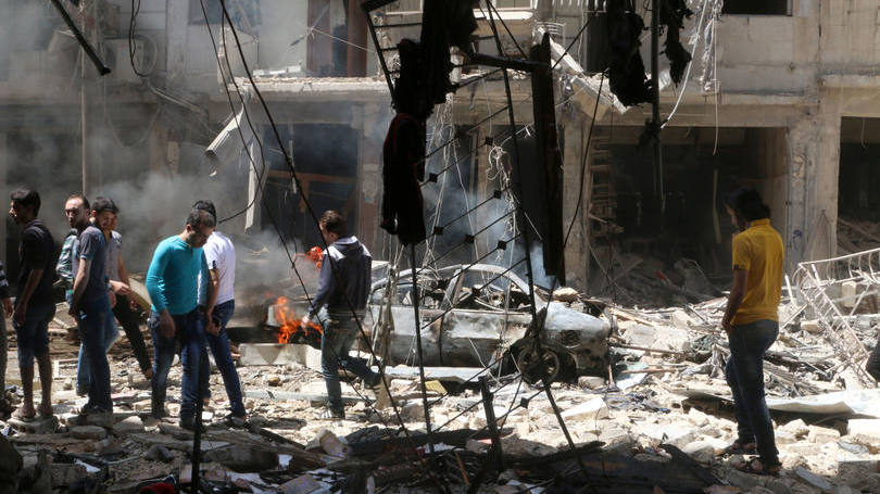 Aleppo: mais violento do que de costume, o ataque se concentrou nas escolas de artilharia e de armamento que ficam ao sudoeste da cidade