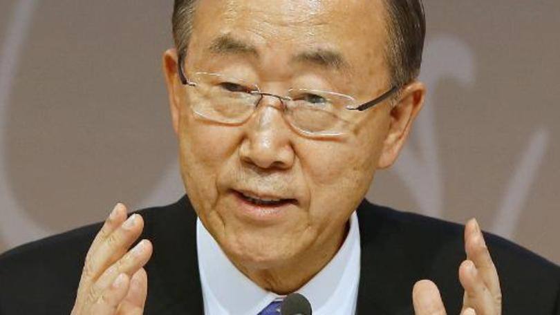 Ban Ki-moon: "fico triste com a morte de tanta gente", disse sobre a crise dos refugiados