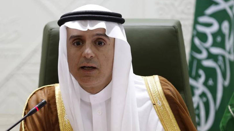 Chanceler da Arábia Saudita, Adel al-Jubeir, em Riad: países vão discutir as tensões após o ataque a missões diplomáticas