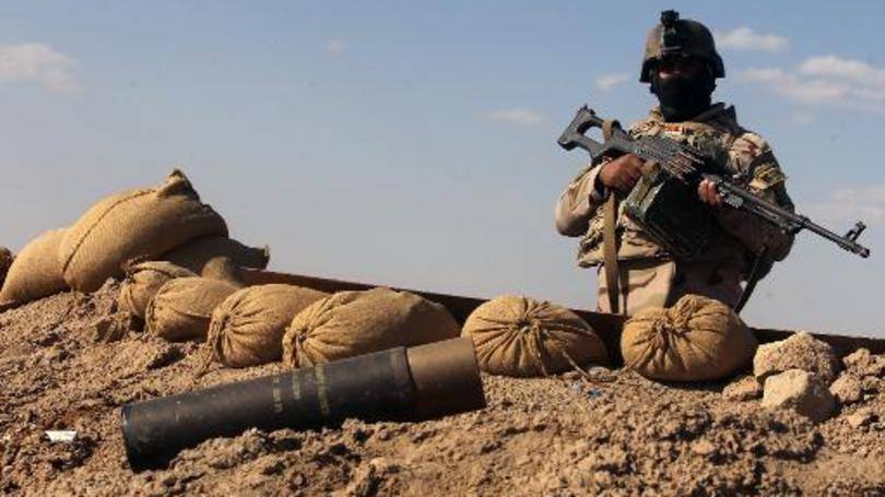 Soldado iraquiano: três membros das forças iraquianas morreram e dois ficaram feridos