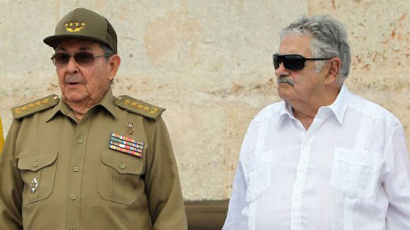 Raúl Castro e José Mujica: sobre Fidel Castro, Mujica disse que o viu melhor do que há dois anos