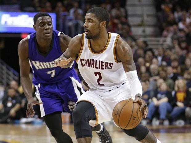 Kyrie Irving se destaca mais uma vez e é o cestinha da partida, com 32 pontos, além de 12 assistências, que sacramentaram a vitória por 120 a 100 sobre o Sacramento Kings