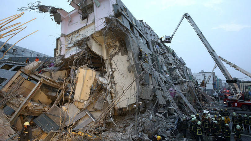 Terremoto em Taiwan: as operações de resgate na cidade de Tainan, a mais afetada pelo tremor, entraram hoje no sexto dia