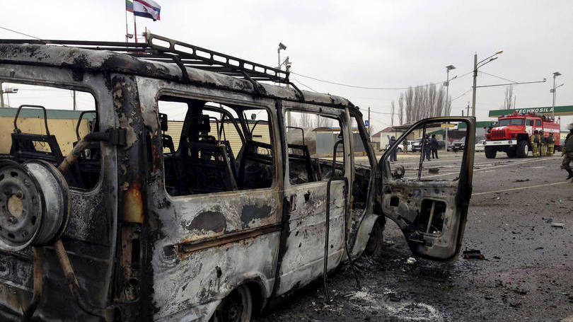 Ataque: "A explosão causou três mortes, entre eles um policial local e um policial que estava em comissão de serviço vindo da Mordóvia