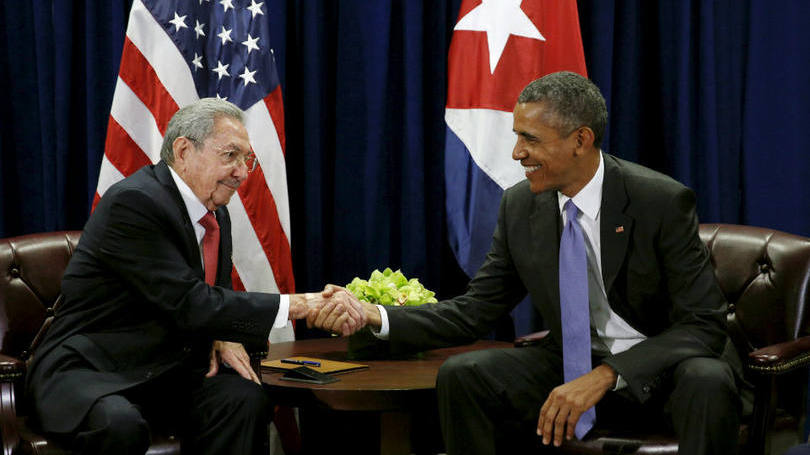 Raúl Castro e Barack Obama: acordo permite 20 voos regulares por dia dos EUA para Havana, além dos atuais de 10 a 15 voos fretados por dia