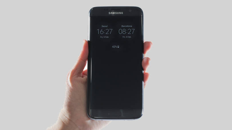 Always-on: recurso mantém tela do Galaxy S7 sempre ativa