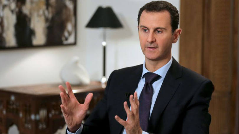 Bashar al-Assad: Assad "qualificou as propostas contidas no documento como um passo importante na direção uma regulação política"