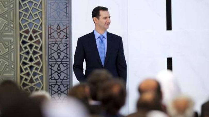O presidente sírio, Bashar al-Assad: "Se o povo sírio quiser que eu esteja no poder, então estarei, e se não quiser, então não estarei", disse Assad