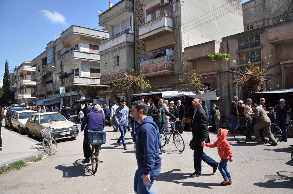 Relato é do jornalista Yan Boechat que está no centro da cidade síria