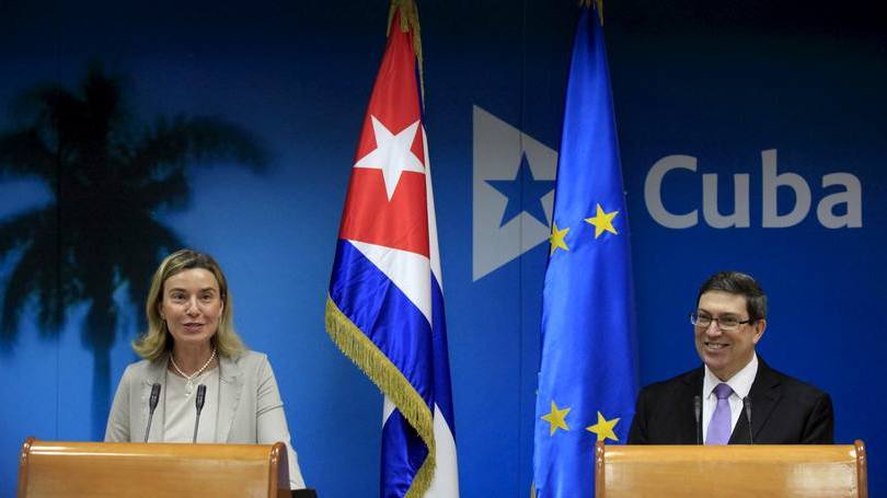 Cuba e UE: após quase dois anos de intensas negociações, o acordo de cooperação e diálogo político foi assinado