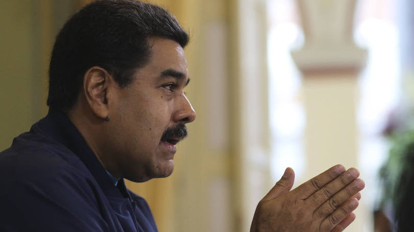 O presidente venezuelano Nicolás Maduro: oposição deve entregar às autoridades eleitorais a assinatura de 195.721 eleitores