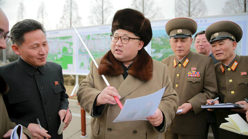 Kim Jong-un na Coreia do Norte: país está desenvolvendo o lançamento de mísseis balísticos a partir de submarinos