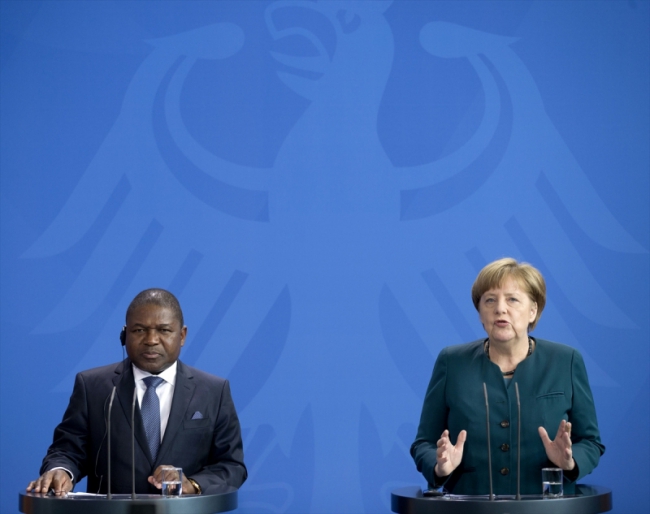 A chanceler alemã, Angela Merkel, garante que a Alemanha está disposta a ajudar Moçambique nos esforços pela manutenção da paz.