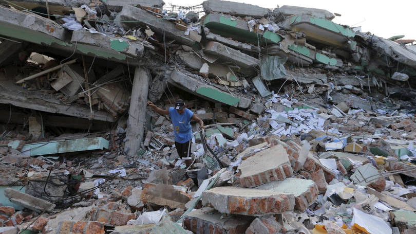 Terremoto: o tremor de terra teve magnitude 7,8 e é considerado o pior dos últimos 40 anos no Equador