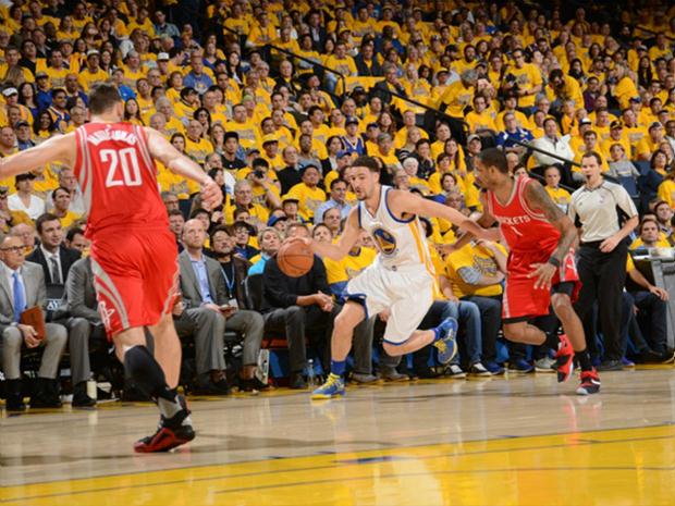 Klay Thompson é o principal jogador de Golden State com a saída de Stephen Curry