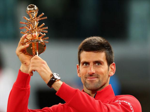 Novak Djokovic se isolou novamente como maior campeão de Masters 1000