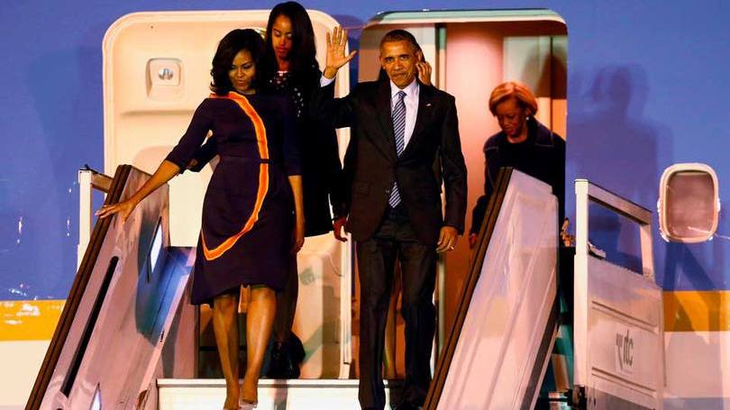 Família Obama na Argentina: no ano passado ela trabalhou no Brooklyn, em Nova York, no set de filmagem da série da HBO "Girls"