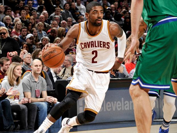 Sem LeBron James, Kyrie Irving precisou assumir a responsabilidade de conduzir sua equipe a vitória