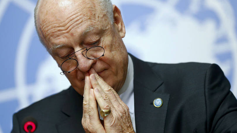 Mediador da ONU: "Mantivemos discussões substanciais sobre a transição política", assegurou De Mistur