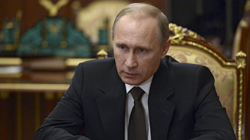 Vladimir Putin: o presidente da Rússia disse que o trabalho agora é ajudar familiares de vítimas de queda de avião