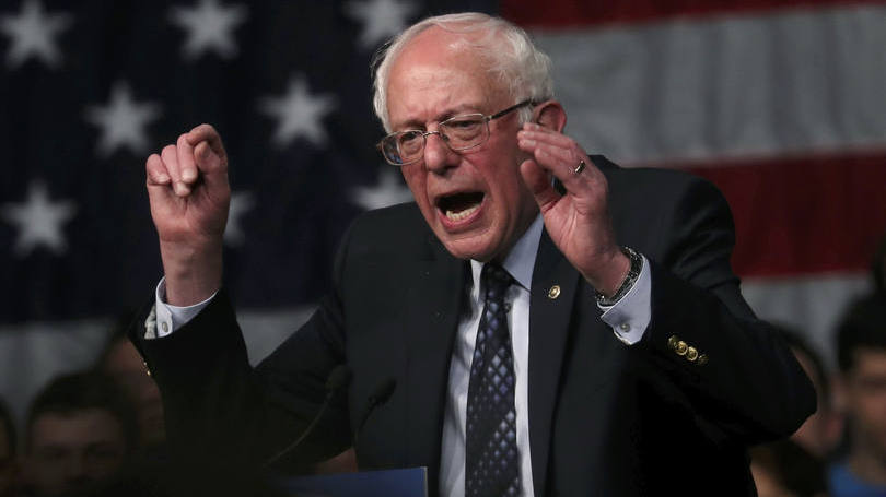 Bernie Sanders: ele pretendia demonstrar que é capaz de ganhar em um estado símbolo do antigo apogeu industrial do país