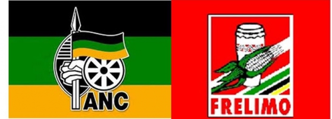 A Frelimo e o Congresso Nacional Africano, ANC, partido no poder na África do sul