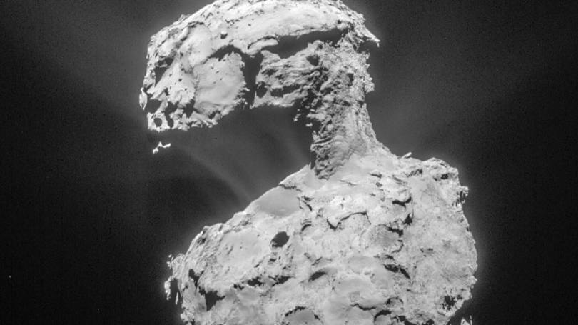 Cometa: o achado foi realizado no 67P/Churyumov-Gerasimenko, um cometa descoberto no fim dos anos 1960, e que é investigado pela sonda europeia Rosetta