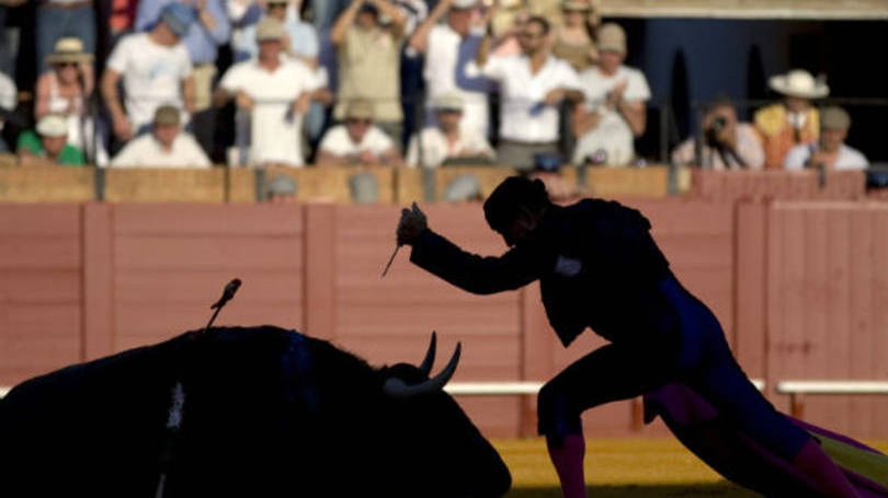 Touros: o evento se tornou um símbolo para os críticos das touradas, espetáculo tradicional da Espanha