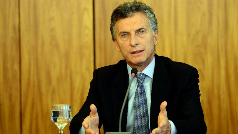 Mauricio Macri: ele assumiu em 2015 depois de uma apertada eleição contra o candidato oficialista Daniel Scioli