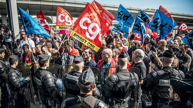 Manifestação em Paris: um dos responsáveis pela manifestação afirmou que o ato será mantido e disse que iria "assumir suas responsabilidades