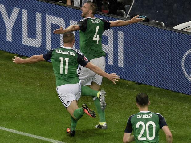 Irlandeses obteram a primeira vitória nesta Eurocopa 