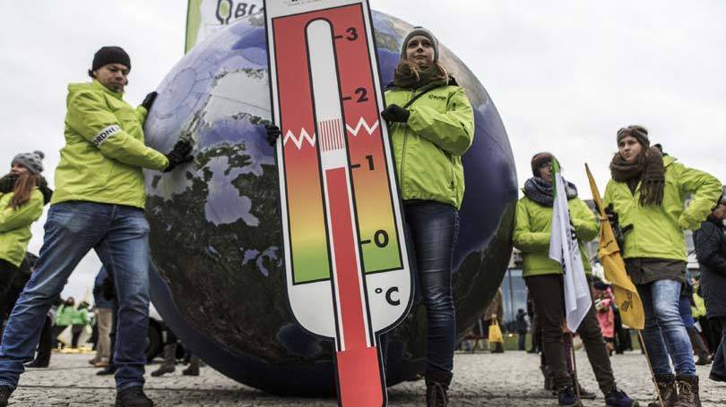Aquecimento global: a temperatura média da Terra no mês passado foi 0,98°C mais quente