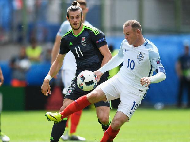 Rivais na fase de grupos, Rooney e Bale são os principais nomes de Inglaterra e País de Gales na Euro 2016