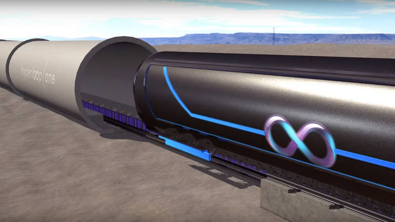 Hyperloop: o sistema de transporte foi idealizado por Elon Musk em 2013