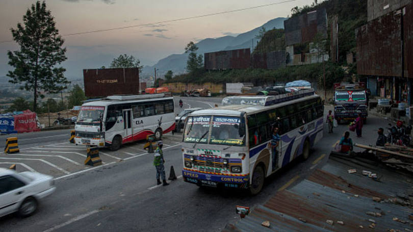 Acidente: os acidentes de trânsito são frequentes na Índia, na maioria dos casos devido à precariedade das infraestruturas e ao pouco respeito às normas de circulação