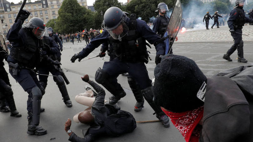 Protestos: a decisão veio na esteira de um colapso nas negociações entre o governo e os líderes das centrais sindicais CGT e Force Ouvrière (FO)