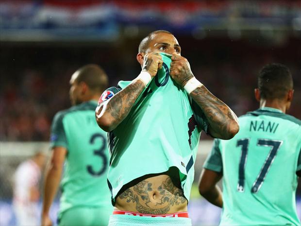 Quaresma anotou o gol que deu a classificação para Portugal 