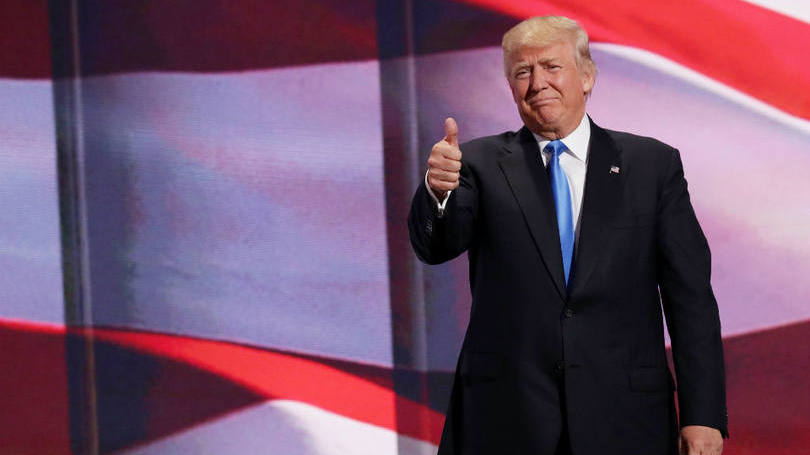 Donald Trump: as declarações foram dadas no dia em que ele irá proferir seu primeiro discurso como candidato oficial do Partido Republicano