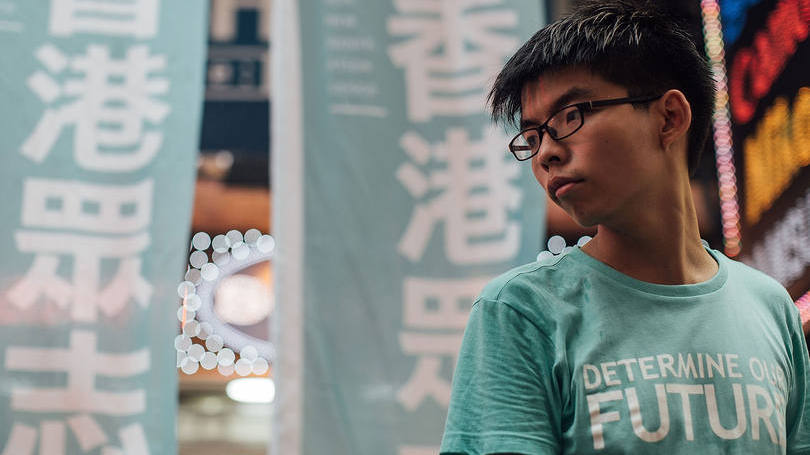 Joshua Wong: o líder estudantil, que atualmente tem 19 anos, pode ser condenado a até cinco anos de prisão