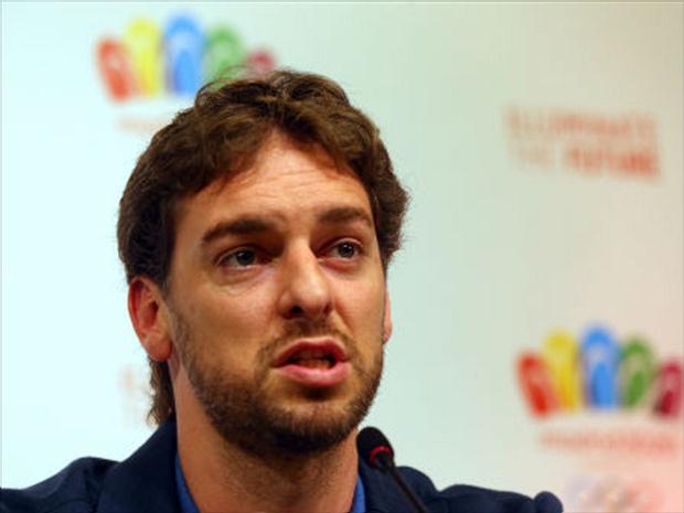 Pau Gasol vai defender o San Antonio Spurs na próxima temporada 