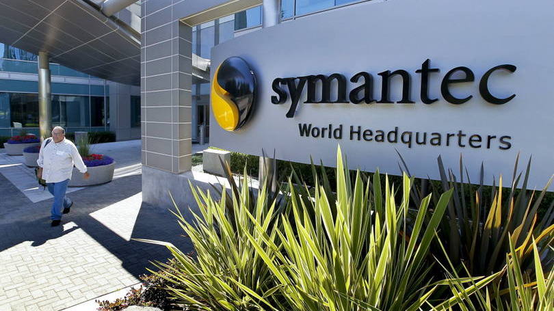 Sede da Symantec: agência também aconselhou clientes da Symantec a atualizarem seu software antivírus usando duas correções distribuídas pela companhia