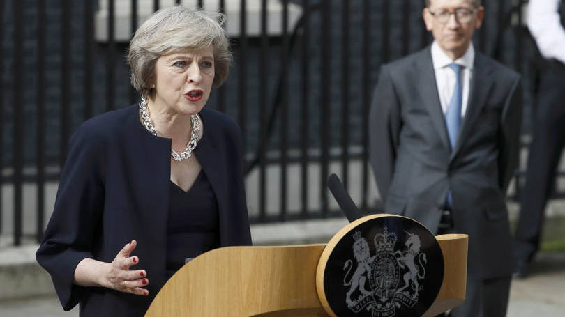 Theresa May: ela é segunda mulher na história do país a ocupar o cargo