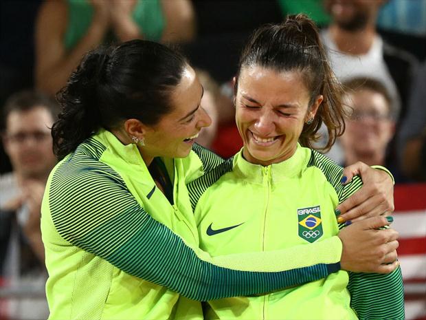 Ágatha e Bárbara encerram dupla dos Jogos Olímpicos