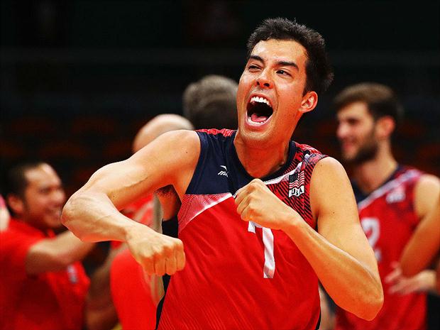 Estados Unidos venceram a Rússia por 3 sets a 2 e pegaram a medalha de ouro