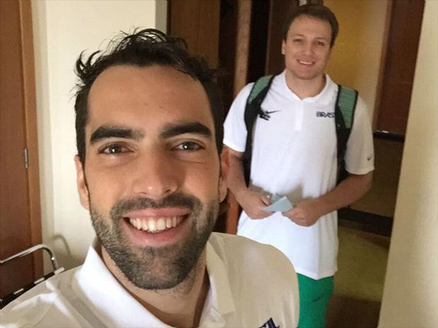 Rafa Luz postou foto ao lado do companheiro Victor Benite