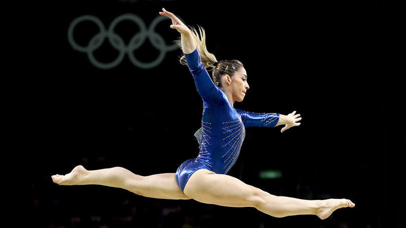 Daniele Hypólito: a ginasta brasileira acredita que a menstruação não atrapalha seu desempenho