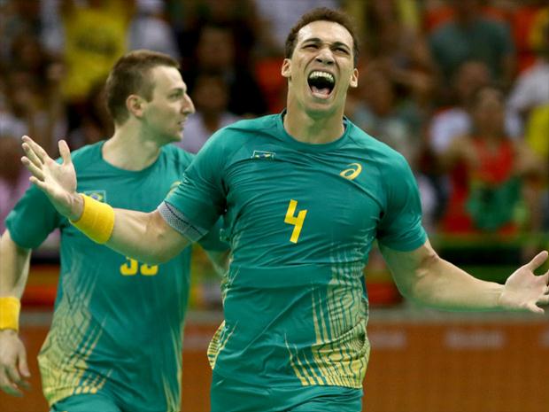Brasil manteve a tranquilidade para confirmar favoritismo e vencer a Polônia na estreia do handebol masculino
